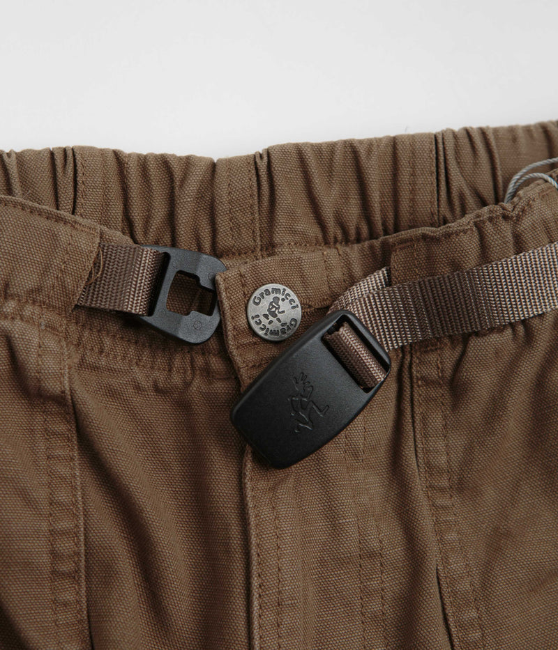 Gramicci Canvas EQT Pants in Chocolate Aged