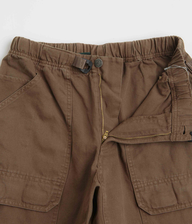 Gramicci Canvas EQT Pants in Chocolate Aged