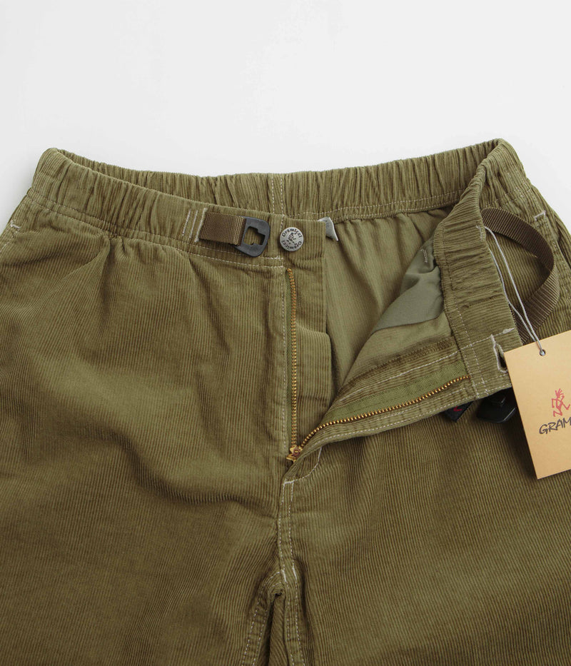 Gramicci Corduroy G-Shorts in Olive