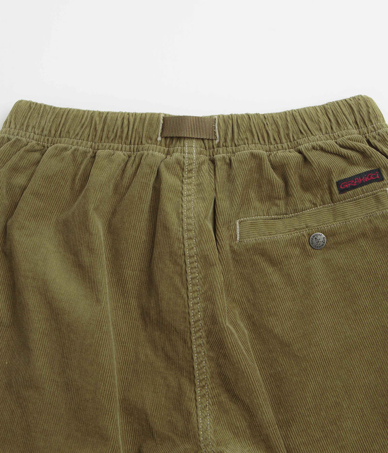 Gramicci Corduroy G-Shorts in Olive