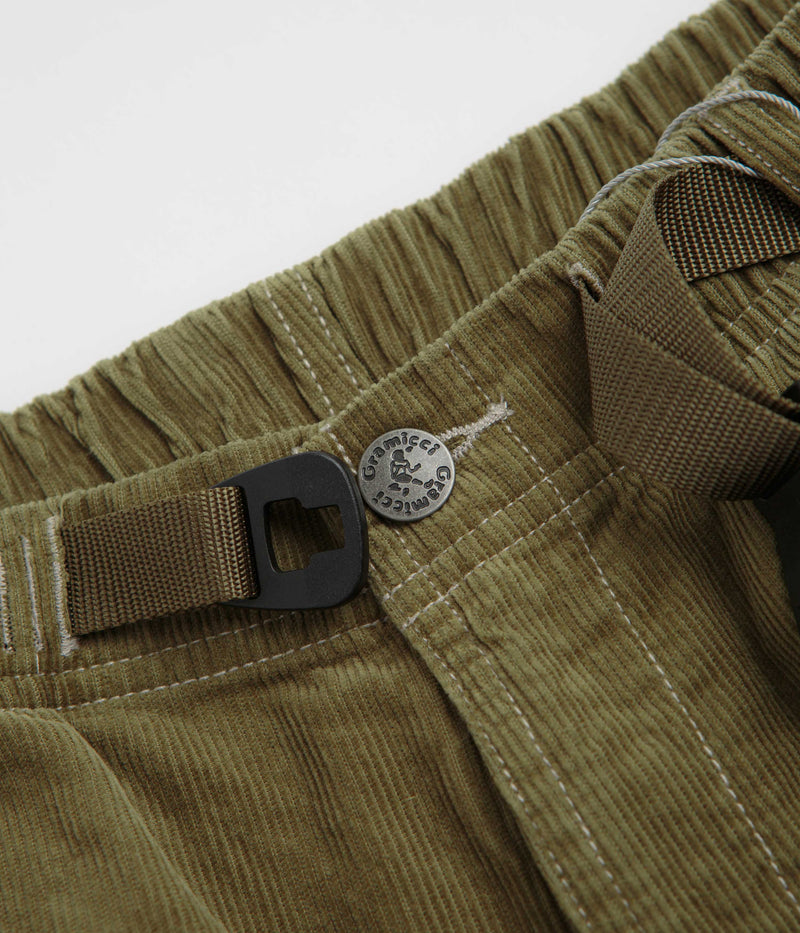 Gramicci Corduroy G-Shorts in Olive