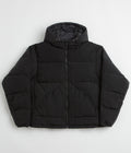 Gramicci Down Hooded Puffer Jacket in Black