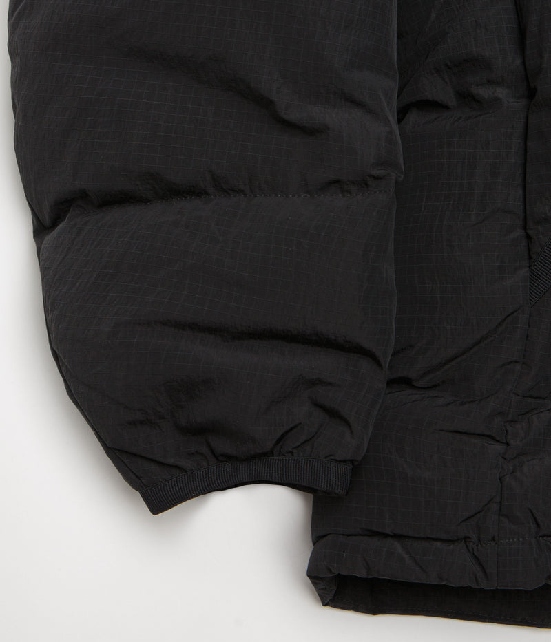 Gramicci Down Hooded Puffer Jacket in Black