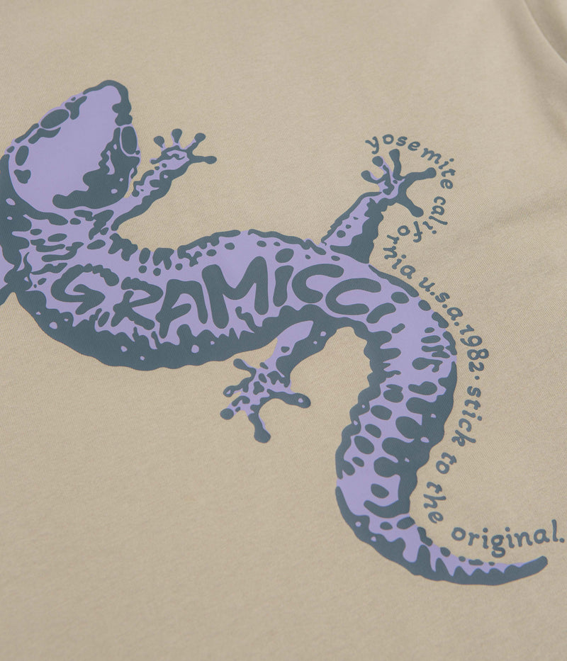 Gramicci Gecko T-Shirt in Beige
