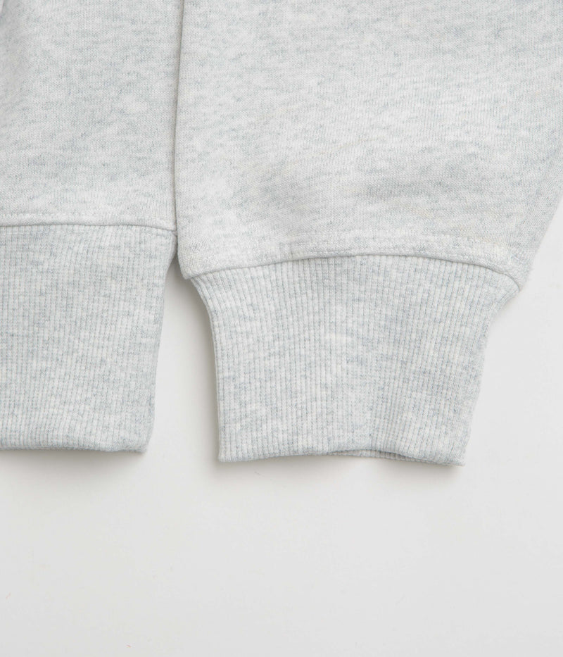 Gramicci Hemp Full Zip Hoodie in Heather Ash