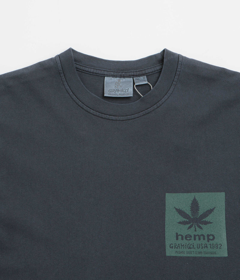 Gramicci Hemp T-Shirt in Navy Pigment
