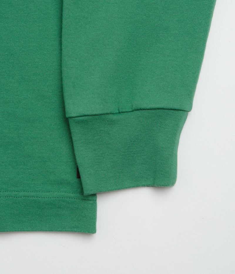 Gramicci Langdon Rugby Shirt in Cerulean and Emerald