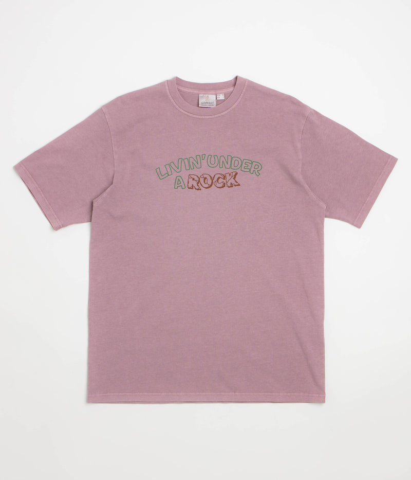Gramicci Livin' T-Shirt in Lilac Pigment