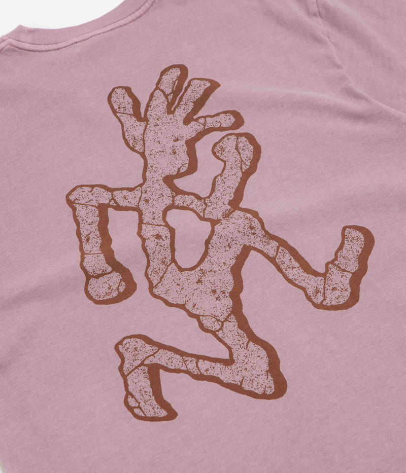 Gramicci Livin' T-Shirt in Lilac Pigment