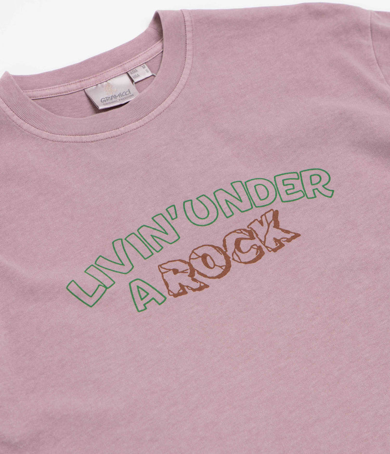 Gramicci Livin' T-Shirt in Lilac Pigment
