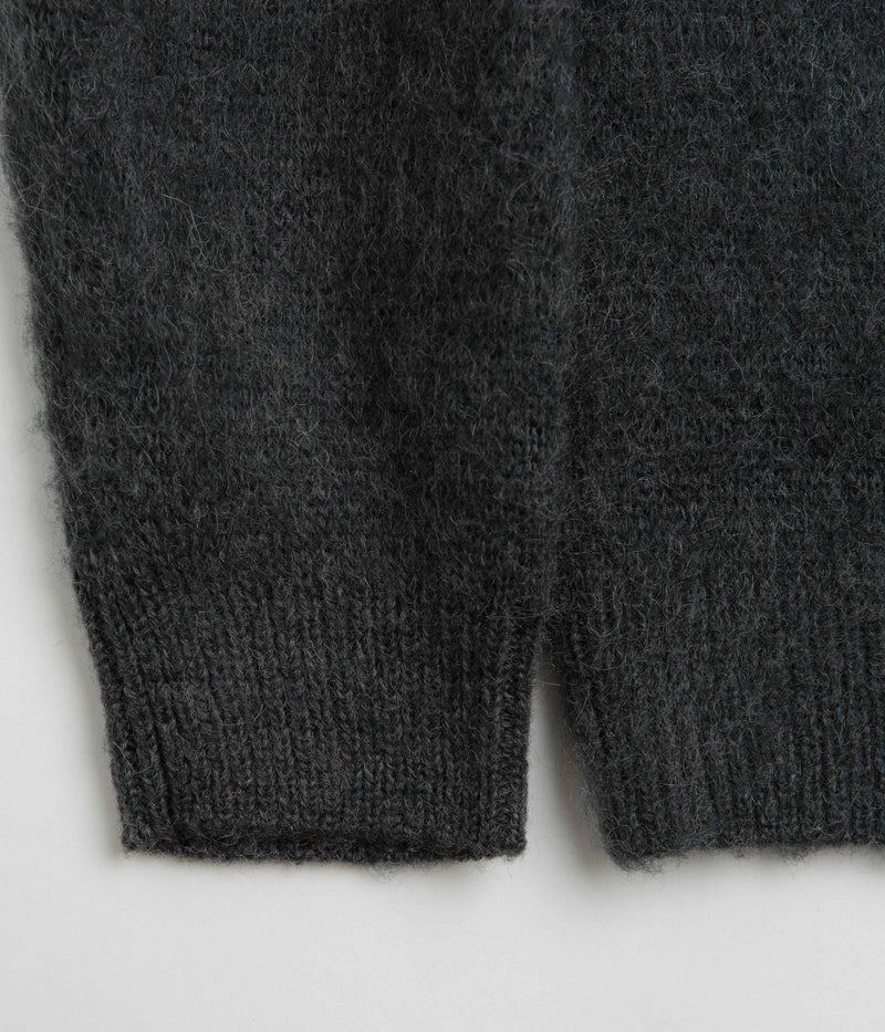 Gramicci Mohair Cardigan in Charcoal