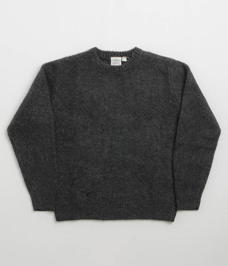 Gramicci Mohair Crewneck Sweatshirt in Charcoal