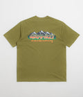 Gramicci Mountaineering T-Shirt in Pistachio Pigment