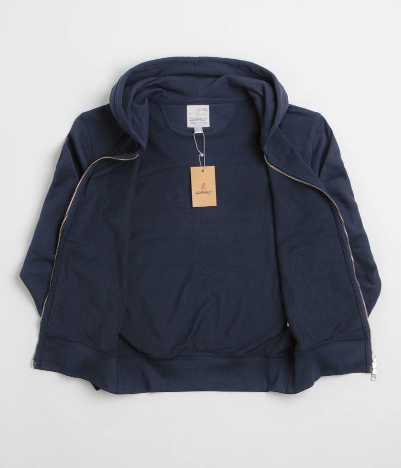 Gramicci Mountaineering Zip Hoodie in Navy