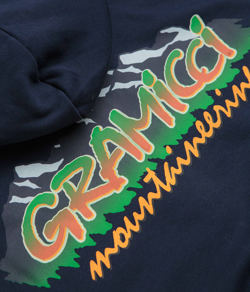 Gramicci Mountaineering Zip Hoodie in Navy