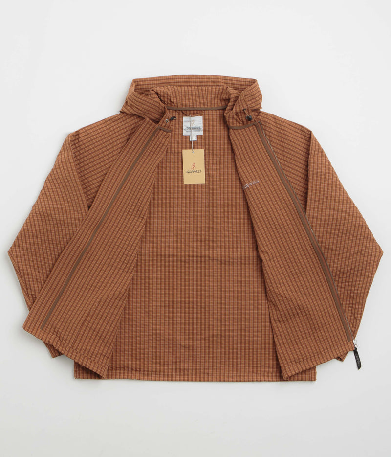 Gramicci Northside Plaid Jacket in Brick