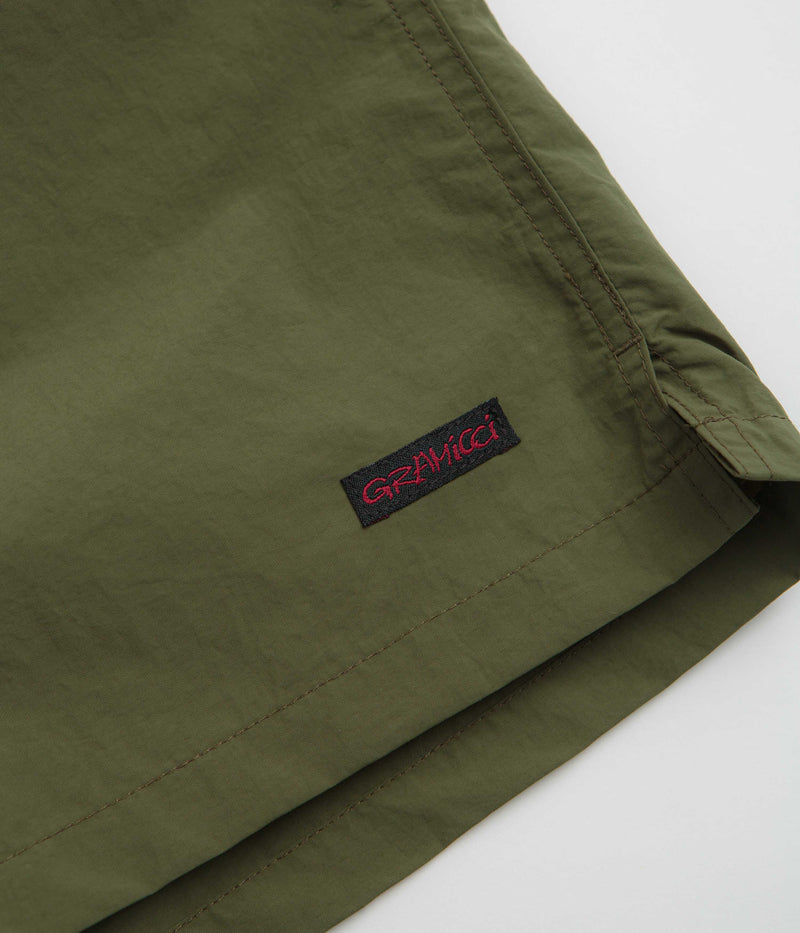 Gramicci Nylon Packable G-Shorts in Olive