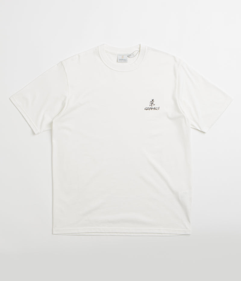 Gramicci One Point Logo T-Shirt in White