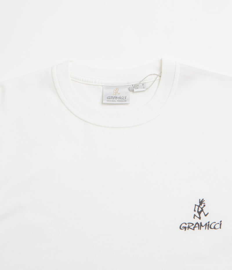Gramicci One Point Logo T-Shirt in White