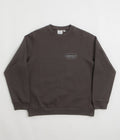 Gramicci Original Freedom Crewneck Sweatshirt in Deep Brown