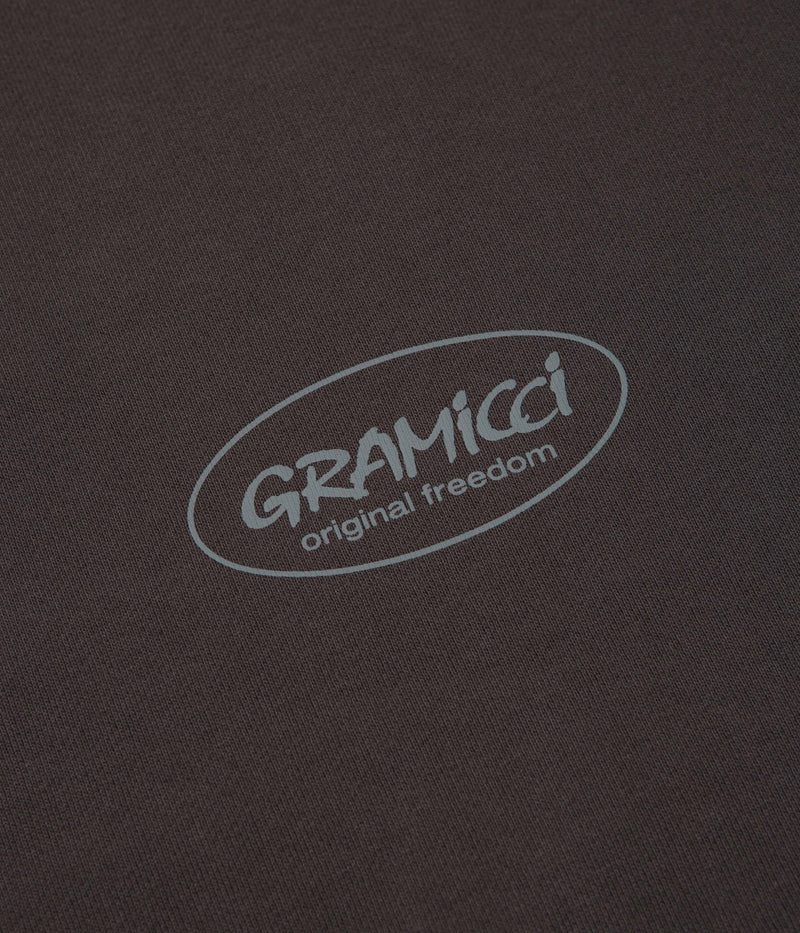 Gramicci Original Freedom Crewneck Sweatshirt in Deep Brown