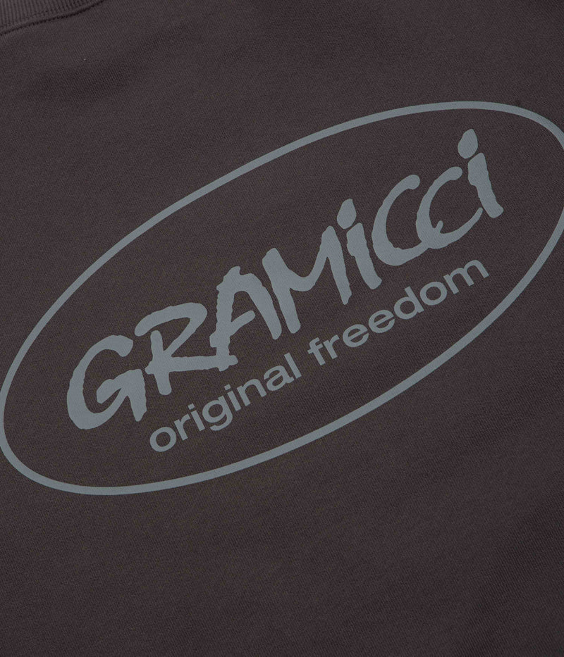 Gramicci Original Freedom Crewneck Sweatshirt in Deep Brown