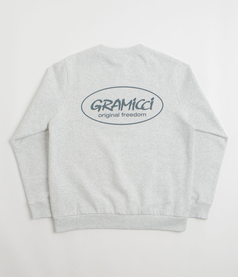 Gramicci Original Freedom Crewneck Sweatshirt in Heather Ash