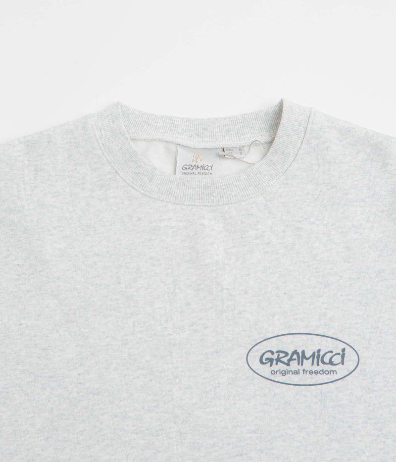 Gramicci Original Freedom Crewneck Sweatshirt in Heather Ash