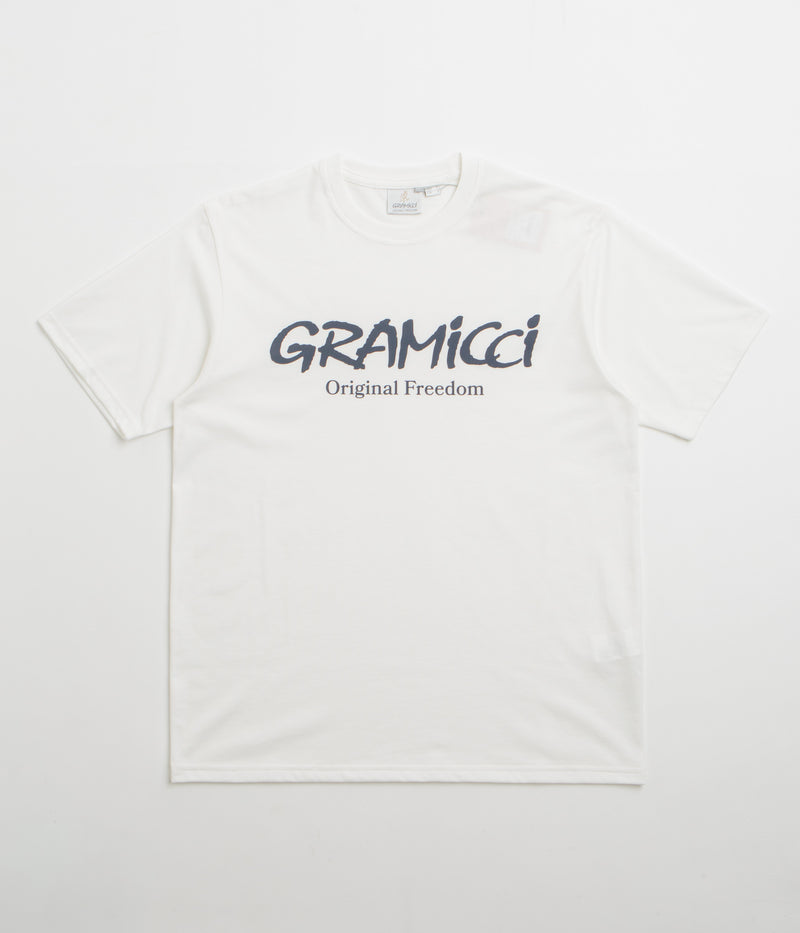 Gramicci Original Freedom Logo T-Shirt in White