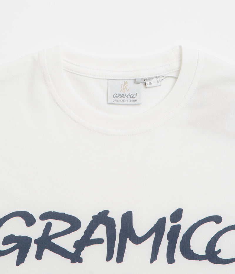 Gramicci Original Freedom Logo T-Shirt in White