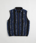 Gramicci Sherpa Vest in Navy Ripple