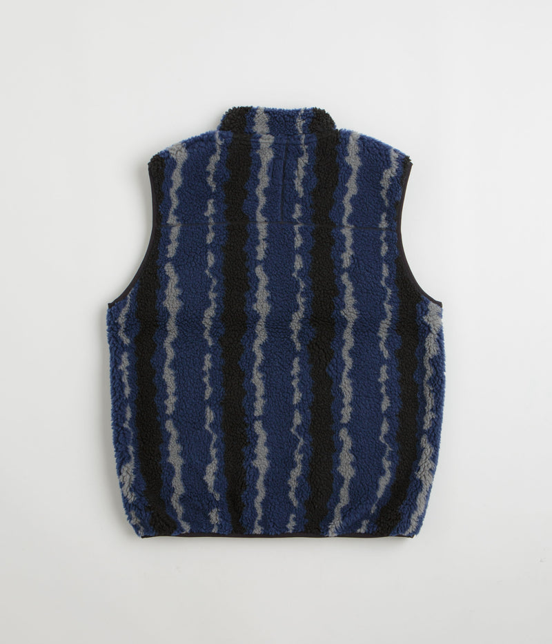 Gramicci Sherpa Vest in Navy Ripple