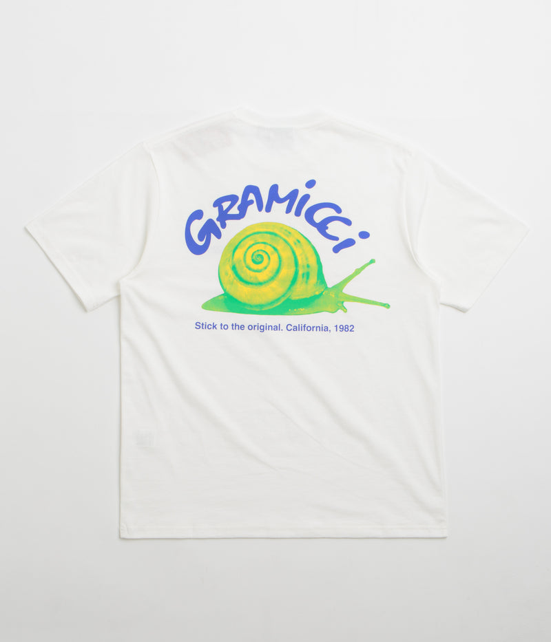 Gramicci Snail T-Shirt in White