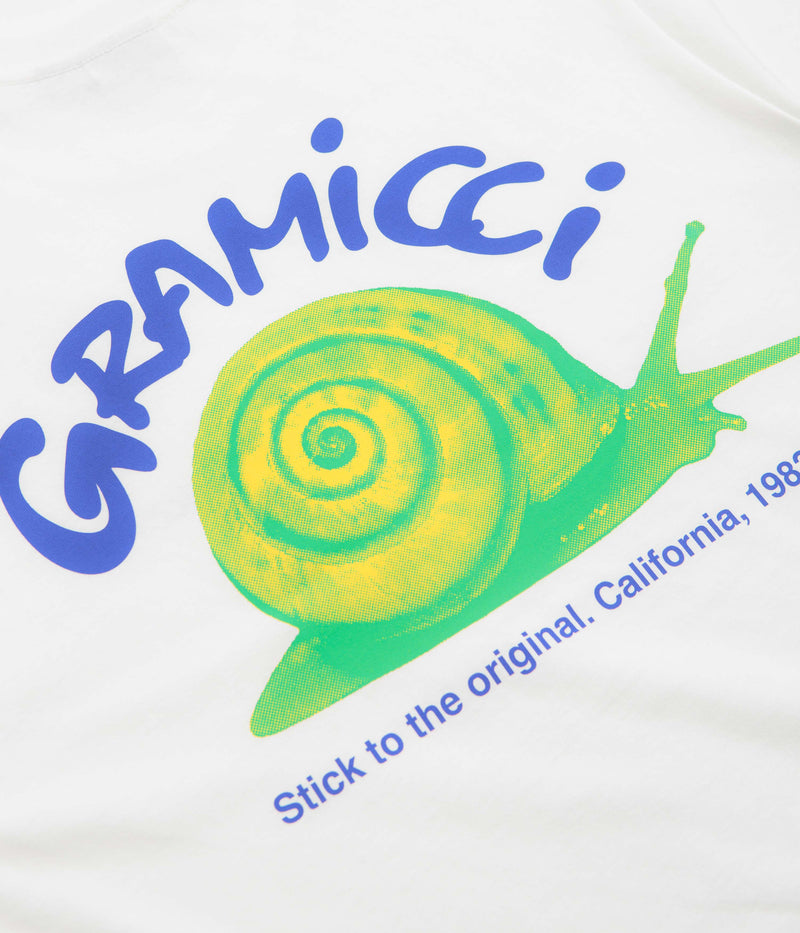 Gramicci Snail T-Shirt in White