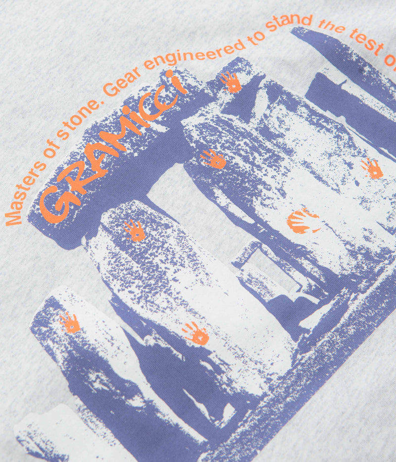 Gramicci Stonehenge T-Shirt in Grey Heather