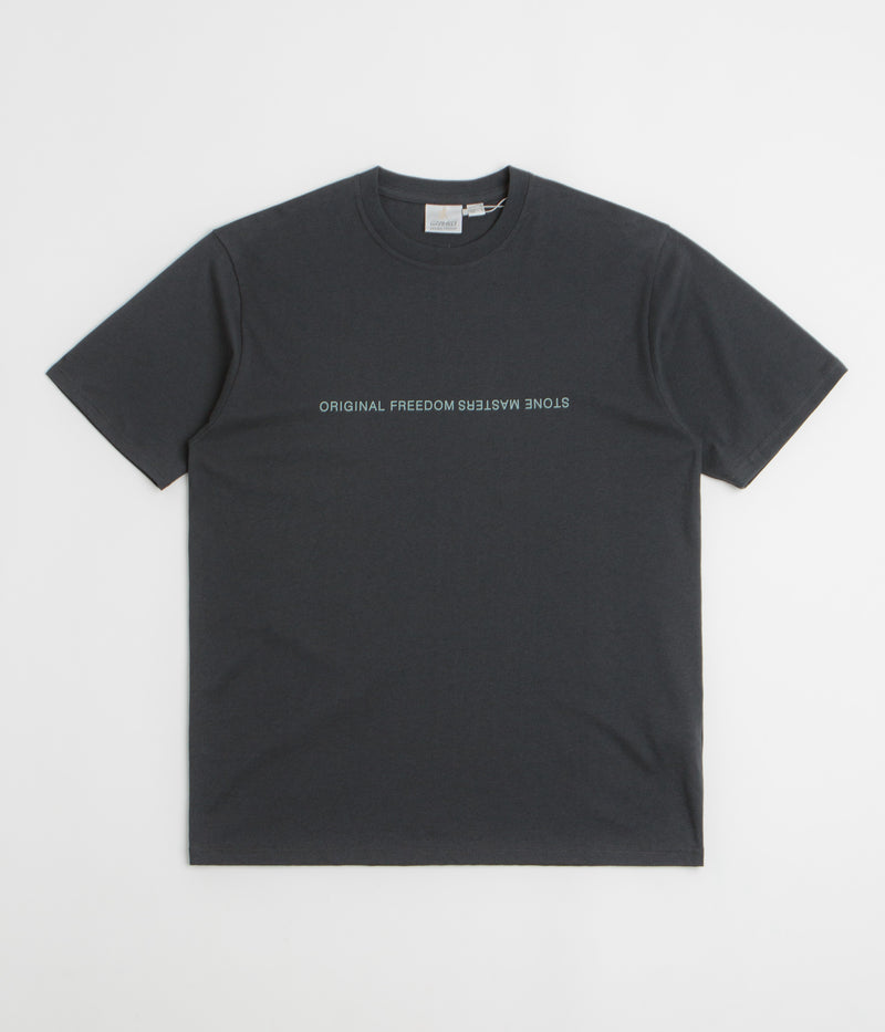 Gramicci Stonemasters Graphic T-Shirt in Vintage Black
