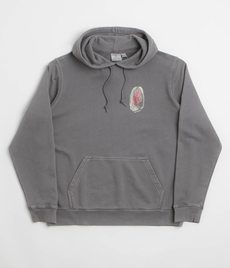 Gramicci Thumbprint Hoodie in Charcoal Pigment