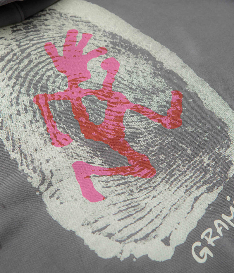 Gramicci Thumbprint Hoodie in Charcoal Pigment