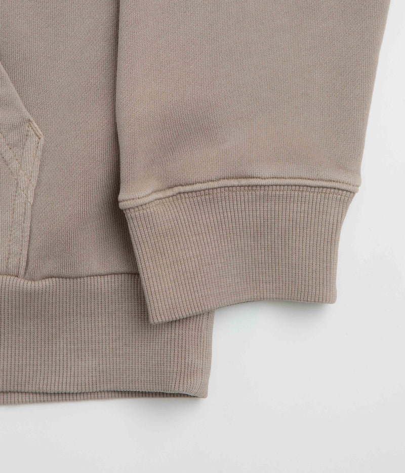 Gramicci Thumbprint Hoodie in Sand Pigment