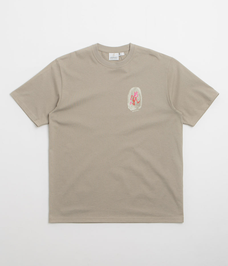 Gramicci Thumbprint T-Shirt in Khaki
