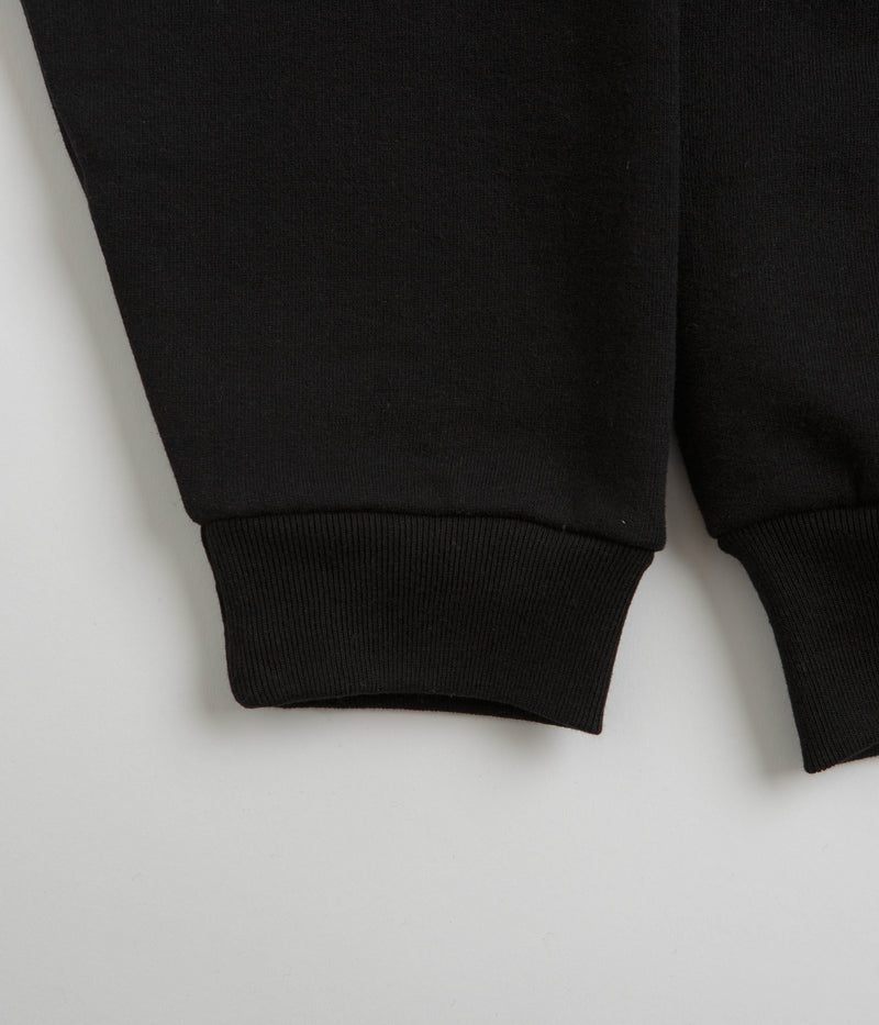 Grand Collection Script Hoodie in Black and Black