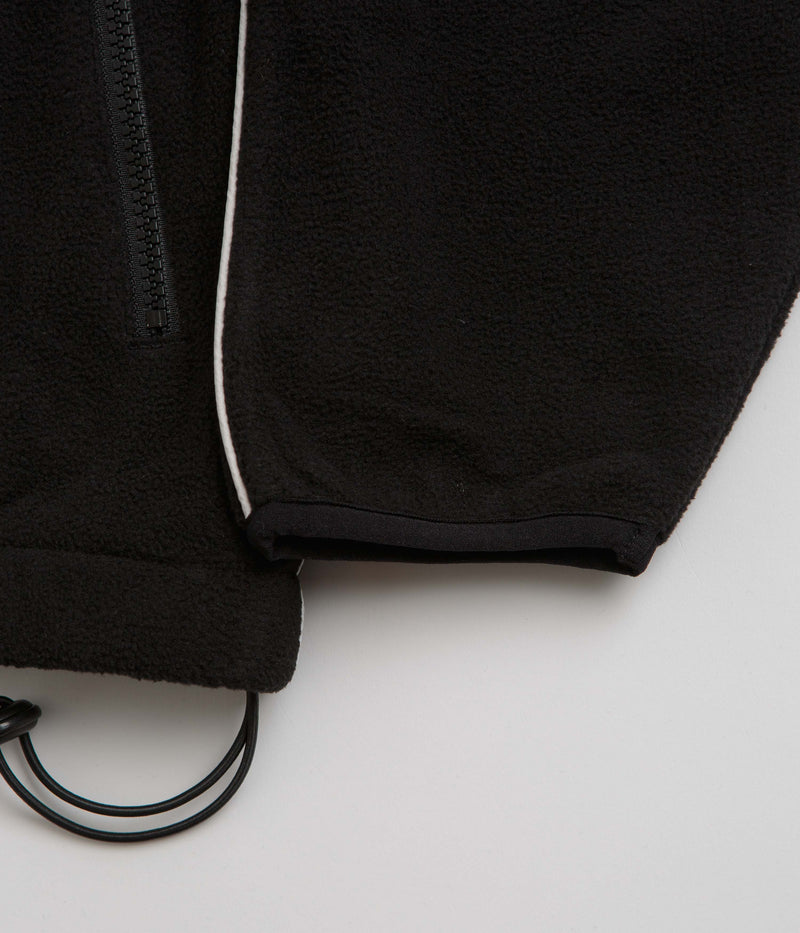 Grand Collection x Umbro 1/4 Zip Micro Fleece in Black and White
