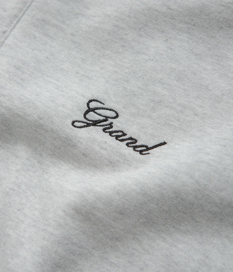 Grand Collection x Umbro Button Collar Sweatshirt in Ash Grey