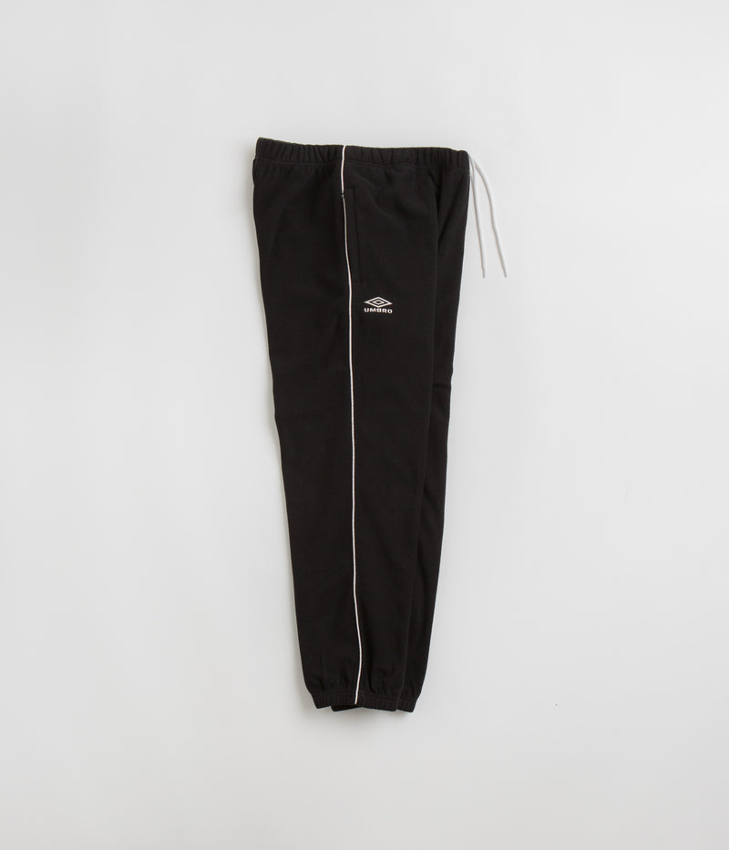 Grand Collection x Umbro Micro Fleece Sweatpants in Black and White