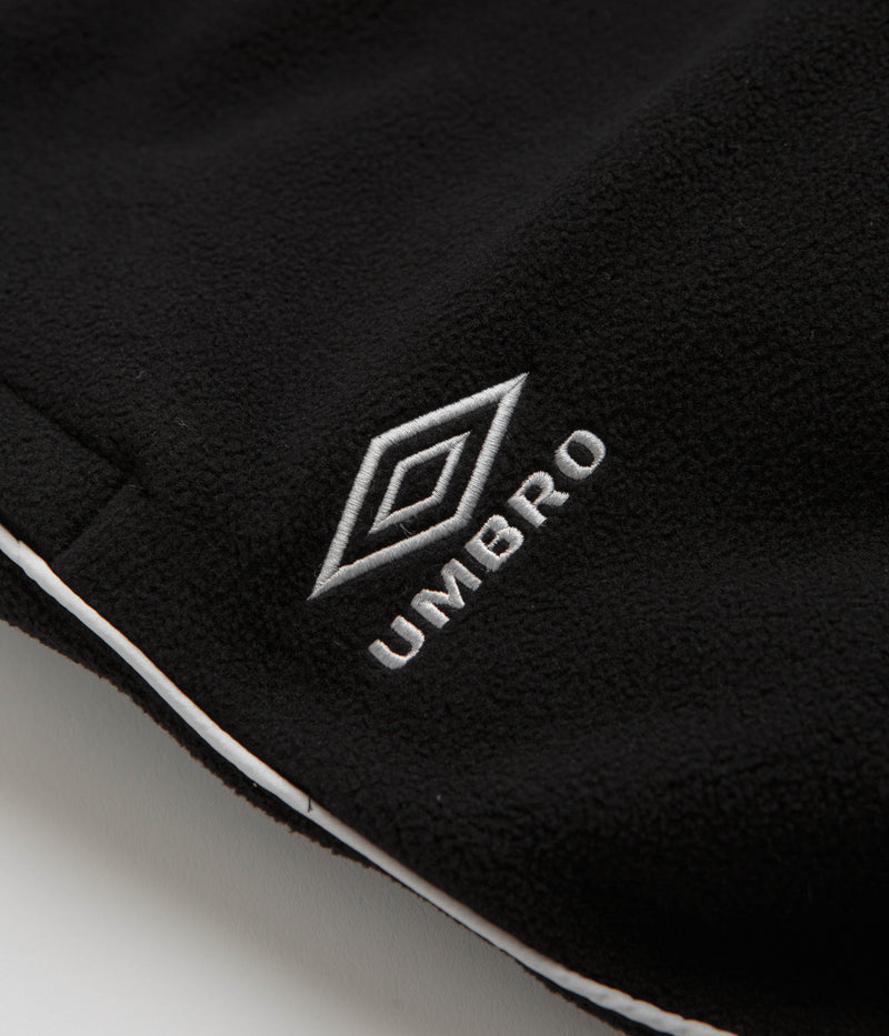 Grand Collection x Umbro Micro Fleece Sweatpants in Black and White