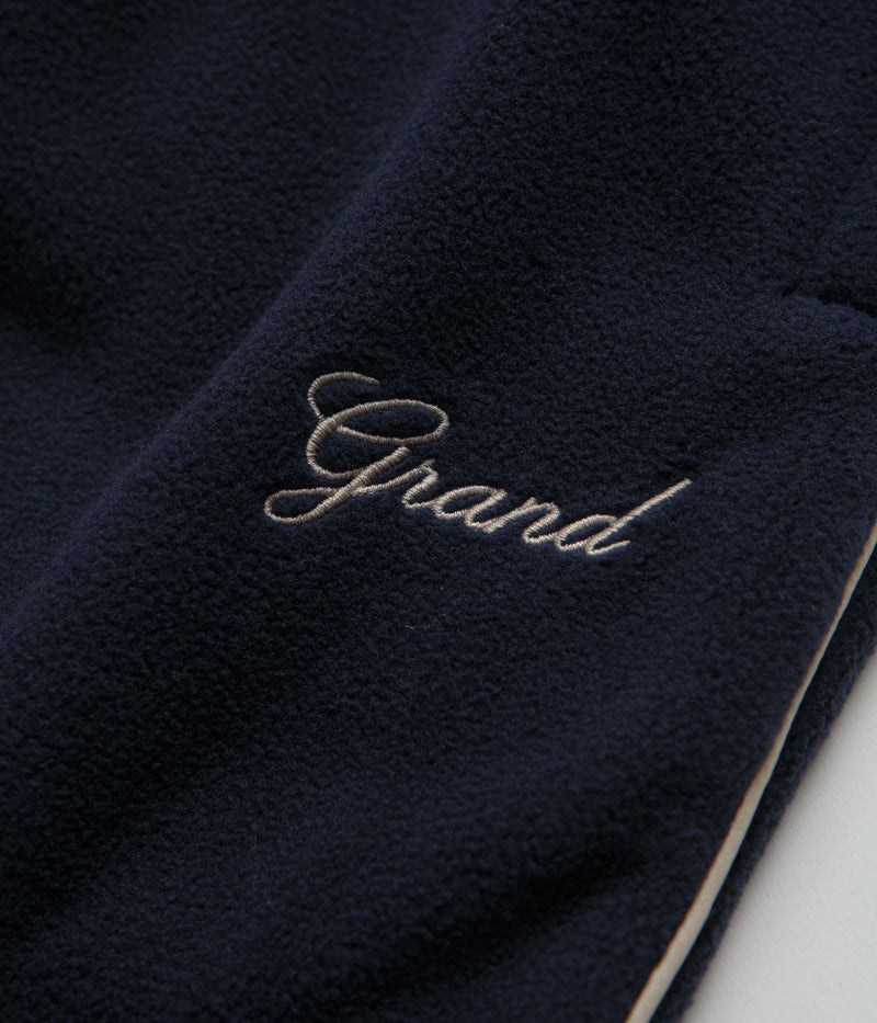 Grand Collection x Umbro Micro Fleece Sweatpants in Navy and Cream