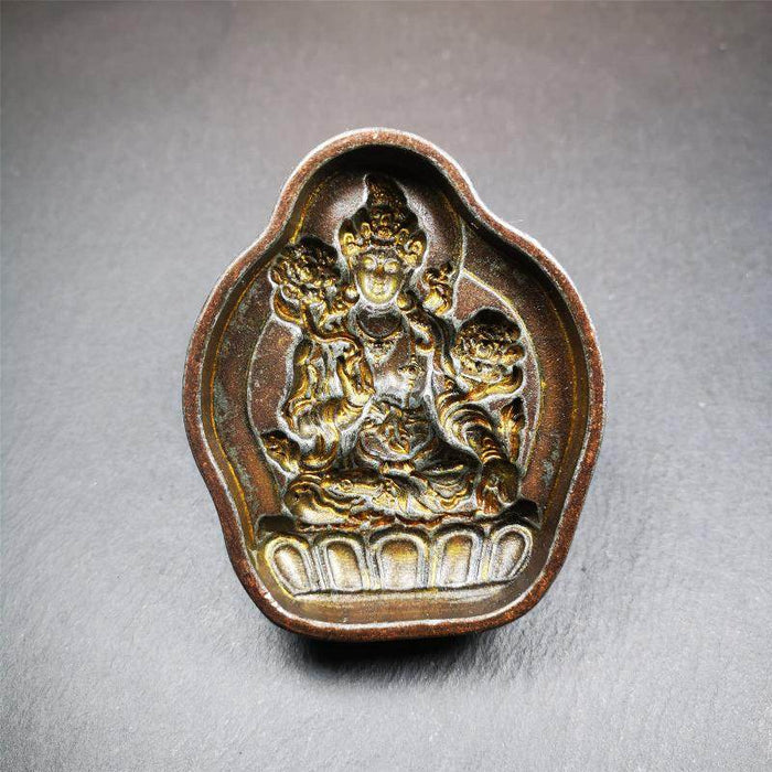 Green Tara Tsa Tsa Mold - Tibetan tsa tsa mold, view 4