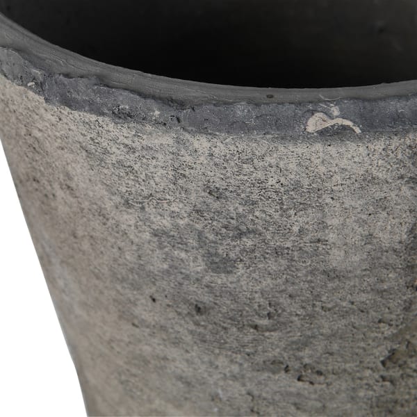 Grey Aged Pot