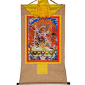 Guru Dragpo-Fierce Emanation of Guru Rinpoche - Tibetan thangka painting, view 7