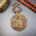 Guru Rinpoche Melong 1.89" - Tibetan Buddhist art, front view